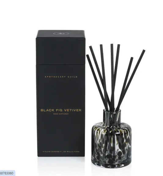 Apothecary Guild Opal Glass Reed Diffuser in Gift Box Home Crush