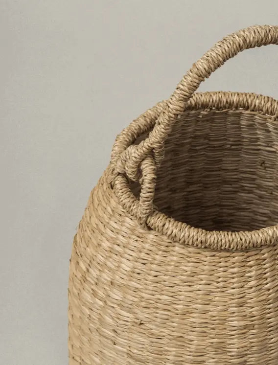 Satna Seagrass Bucket Basket Sunnylife