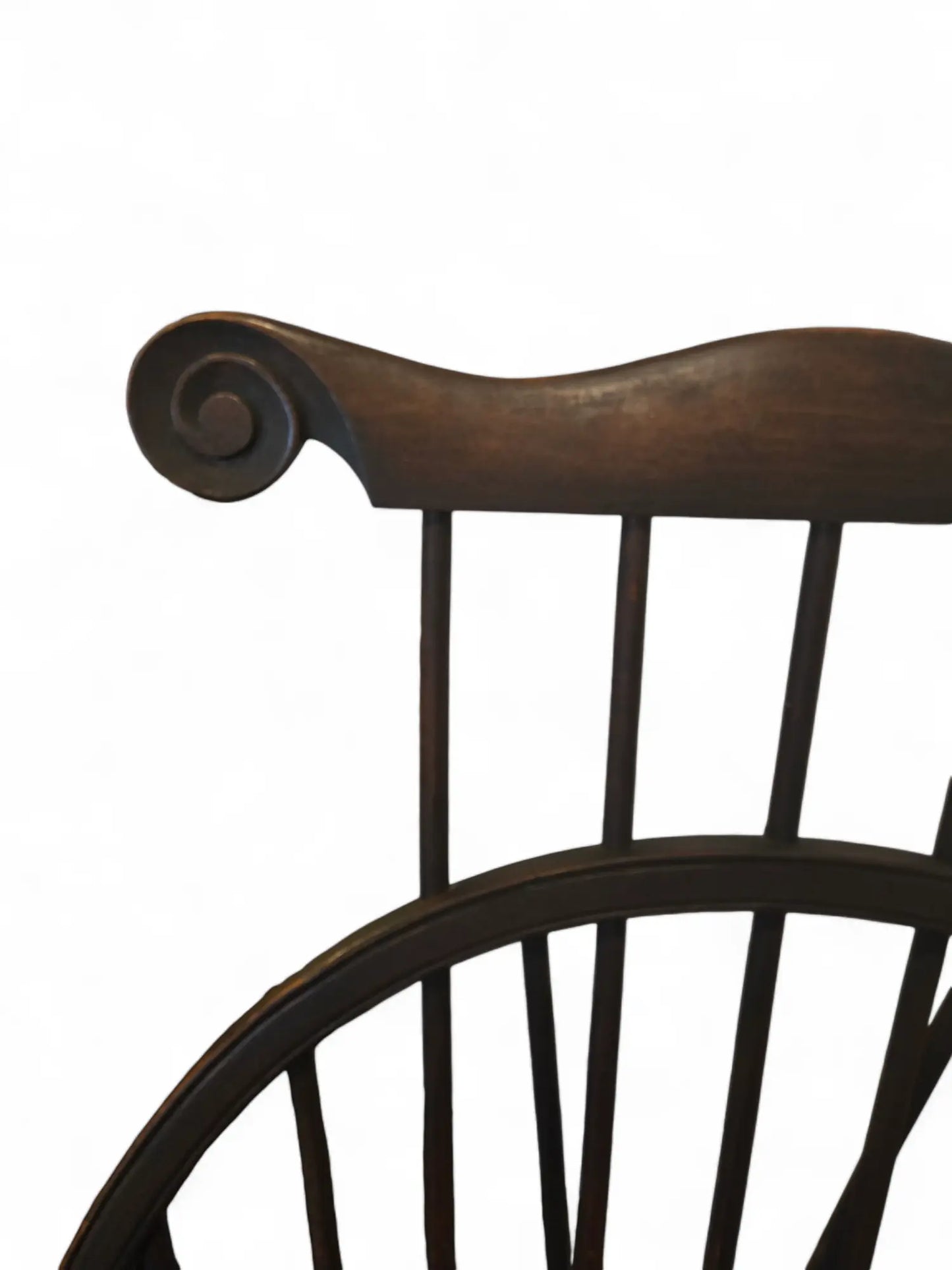 Pair of vintage American spindle back chairs Home Crush
