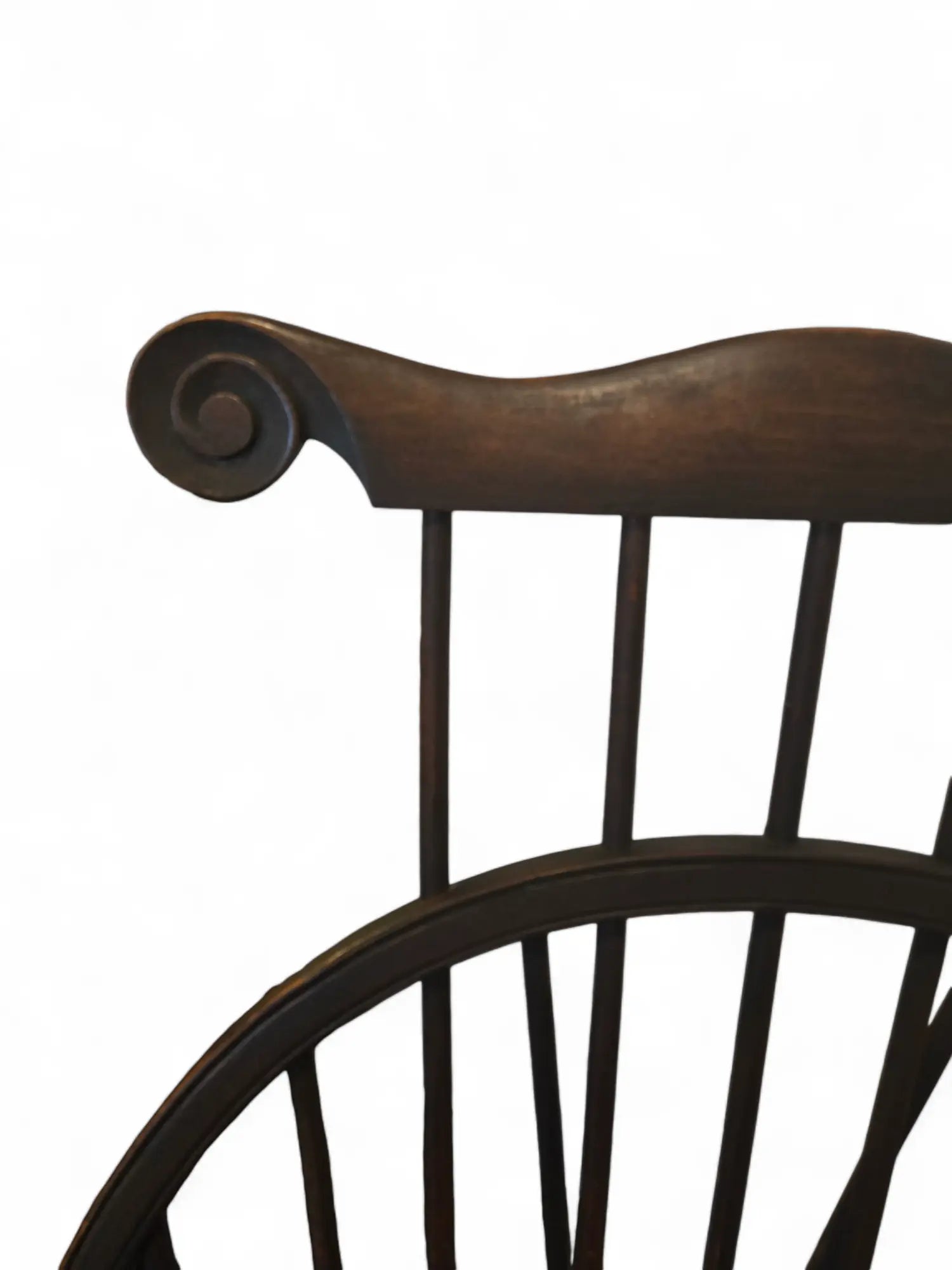 Pair of vintage American spindle back chairs Home Crush