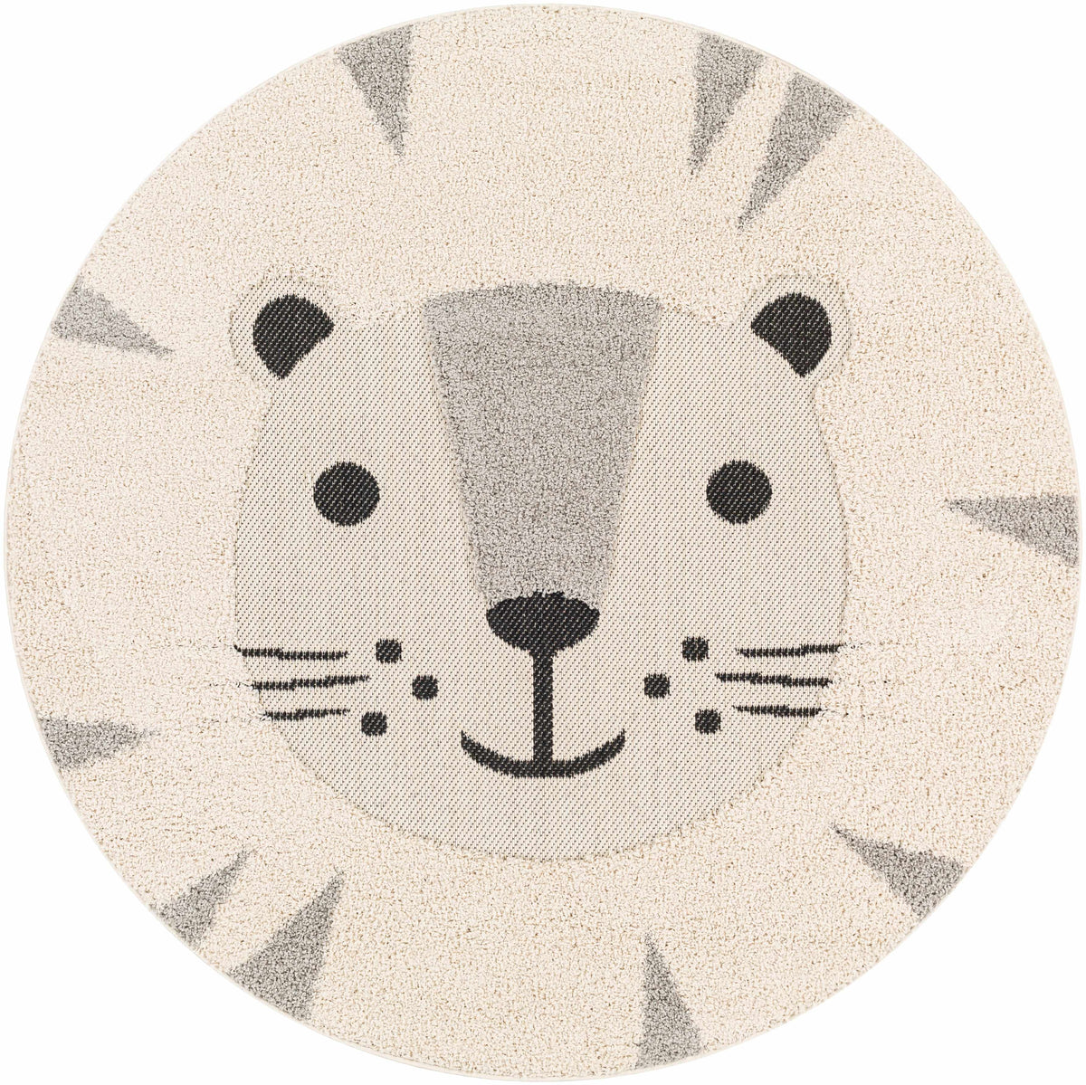Kids Lion Animal Print Nursery Area Rug - Clearance Boutique Rugs