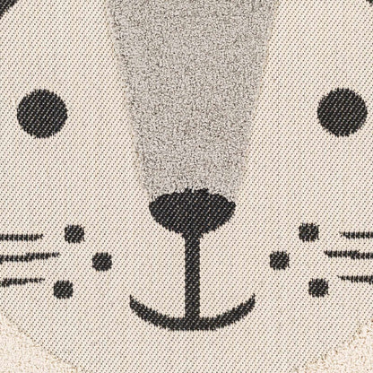 Kids Lion Animal Print Nursery Area Rug - Clearance Boutique Rugs