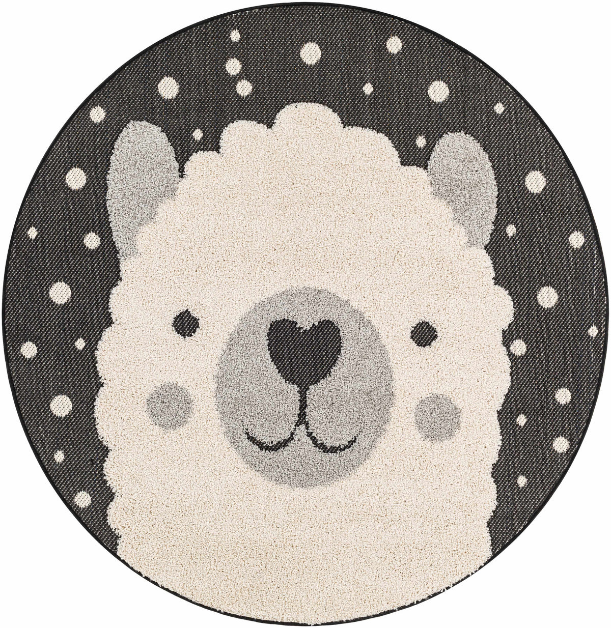 Kids Llama Animal Print Nursery Area Rug - Clearance Boutique Rugs