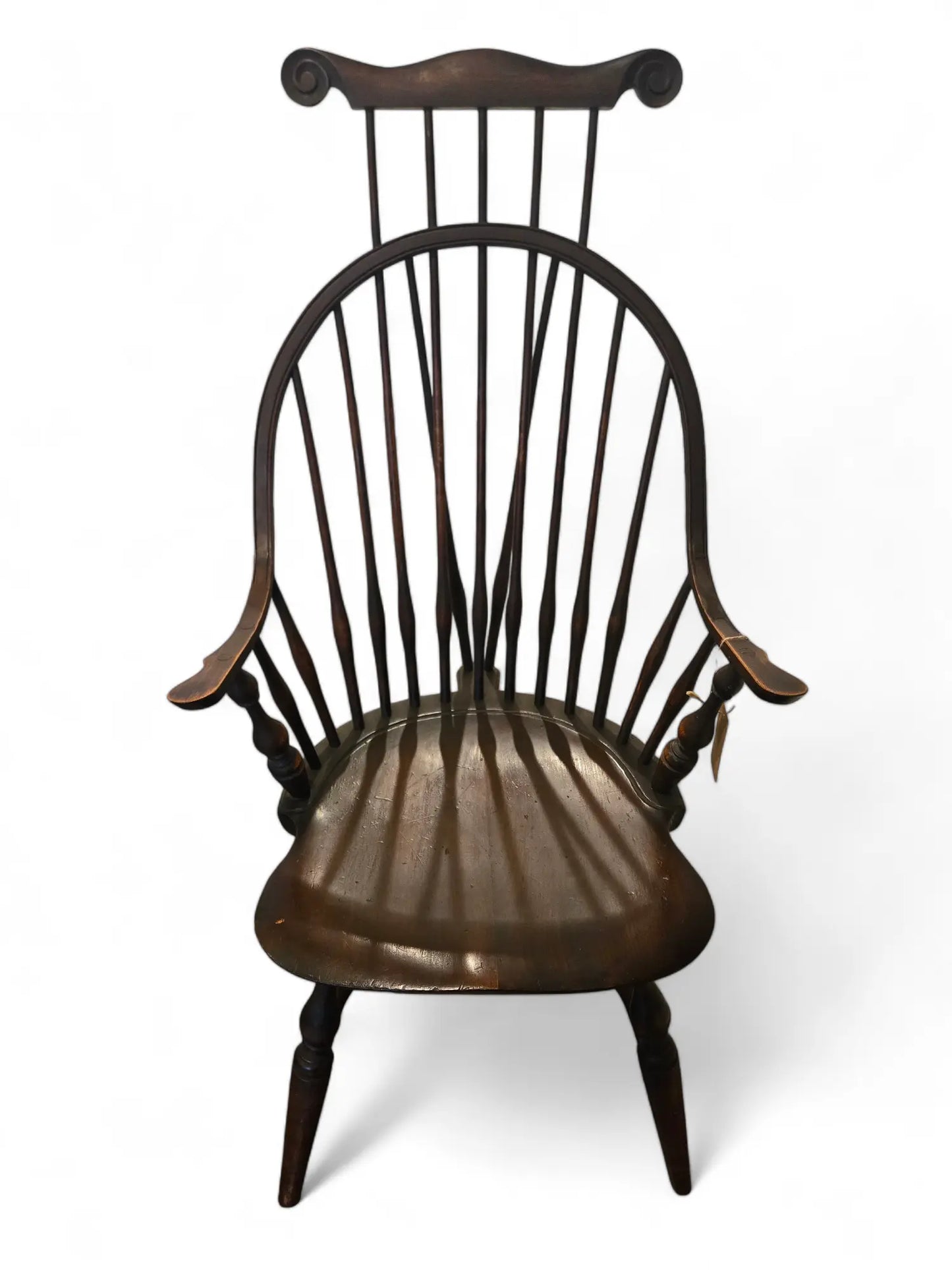 Pair of vintage American spindle back chairs Home Crush