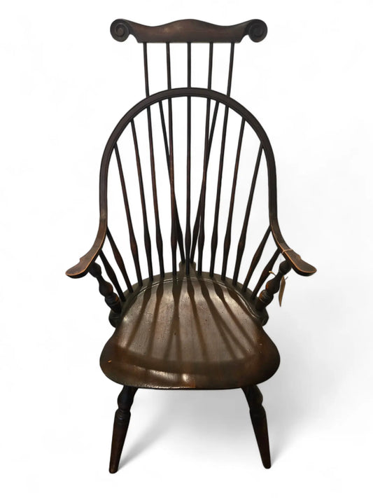 Pair of vintage American spindle back chairs Home Crush