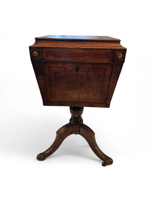 Antique English teapoy HOME CRUSH