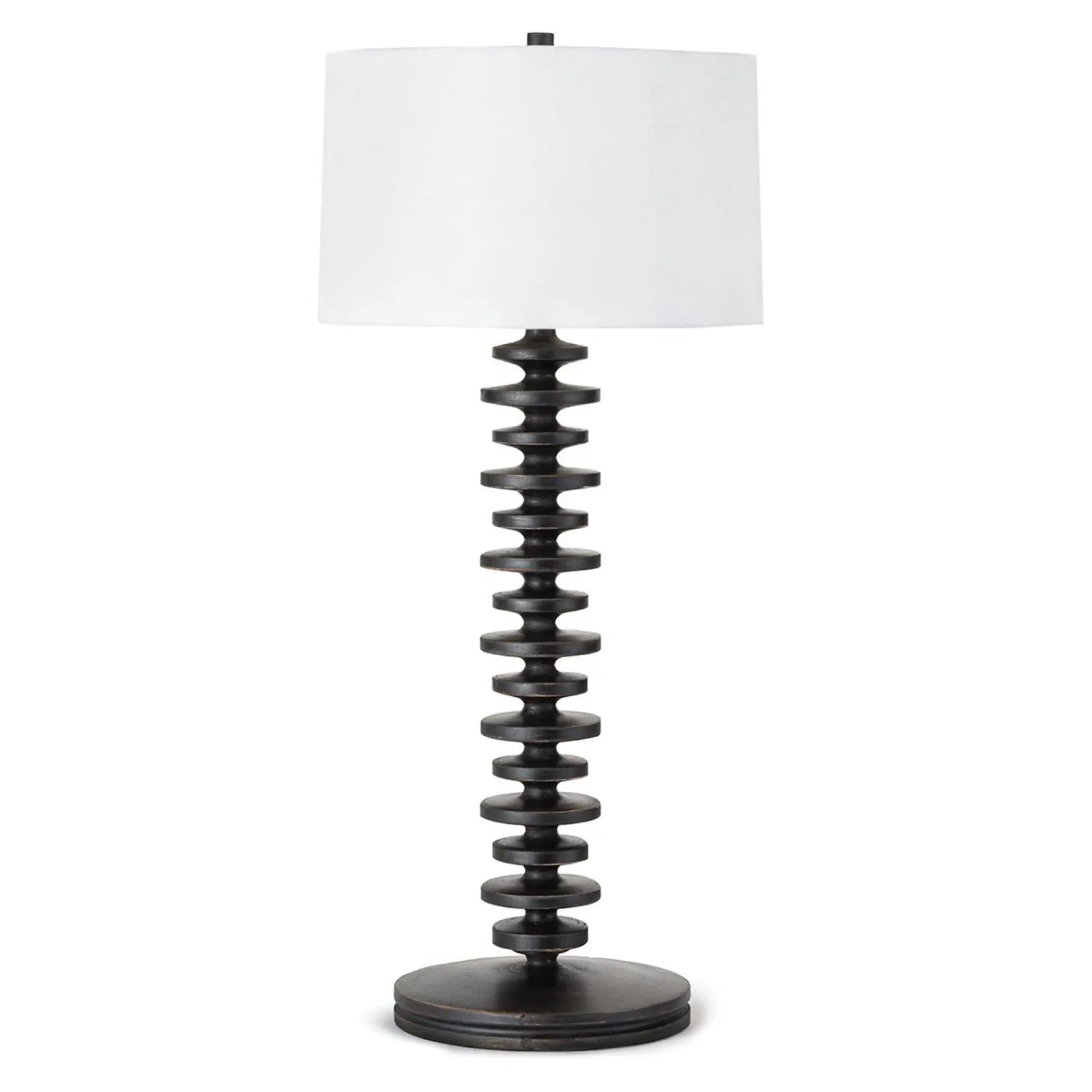 Fishbone Buffet Table Lamp Ebony Home Crush