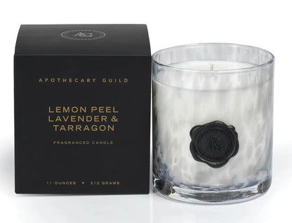 Apothecary Guild Opal Glass Candle Jar in Gift Box Home Crush