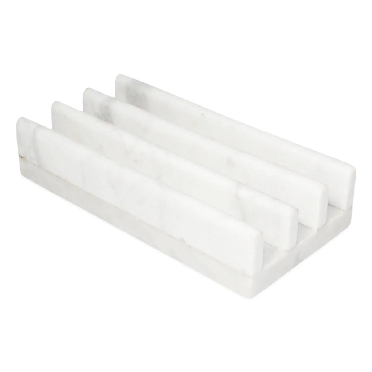 White Marble Chopping/Cheese Board Stand: Marble / White BIDKhome