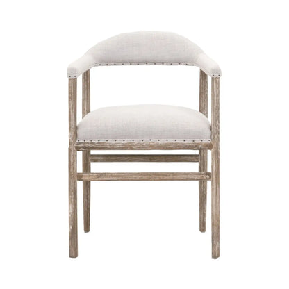 Framework Arm Chair Brushed Gray Oak Home Crush