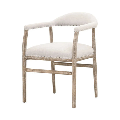 Framework Arm Chair Brushed Gray Oak Home Crush