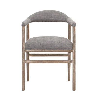 Framework Arm Chair Brushed Gray Oak Home Crush