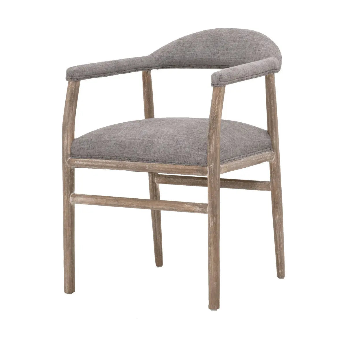 Framework Arm Chair Brushed Gray Oak Home Crush