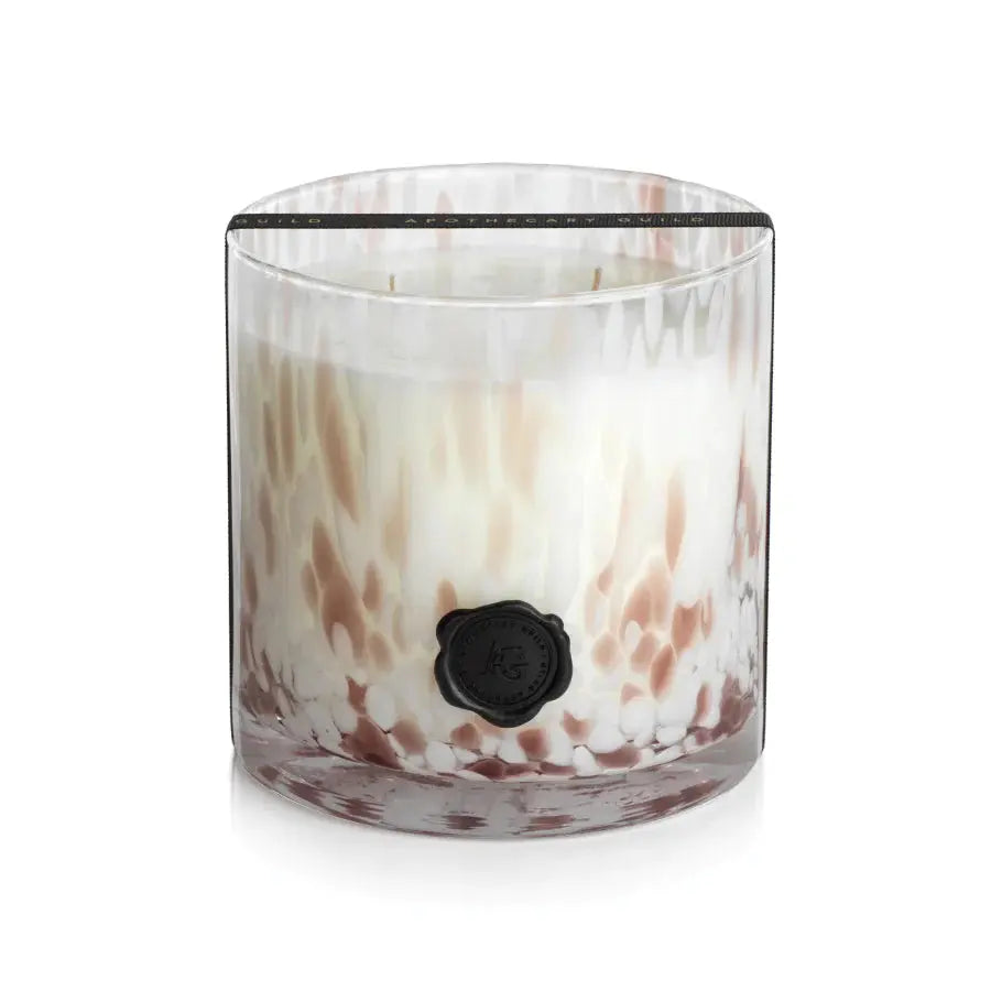 Apothecary Guild Opal Glass Five Wick Candle Jar Home Crush