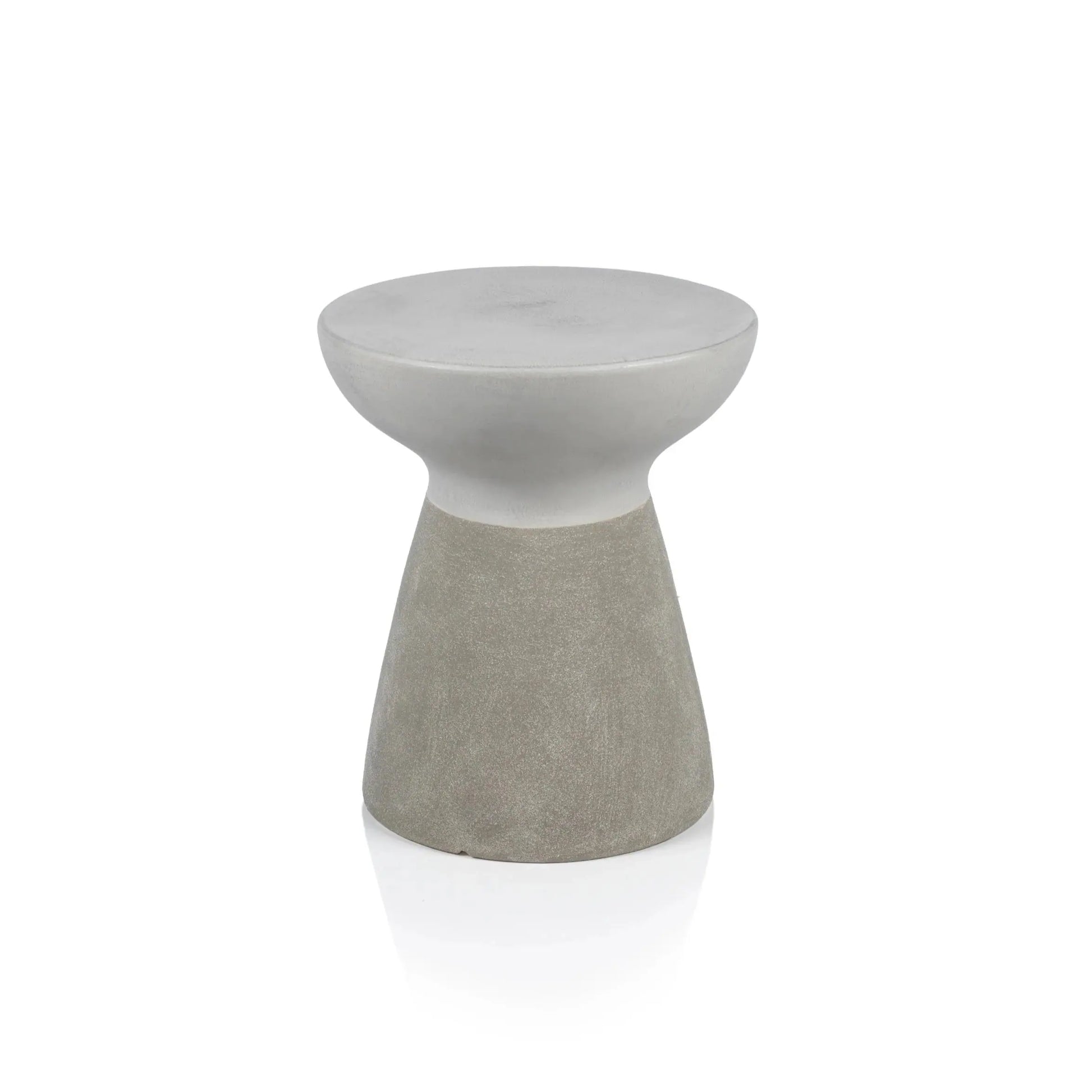 Pablo Earthenware Two Tone Stool Home Crush