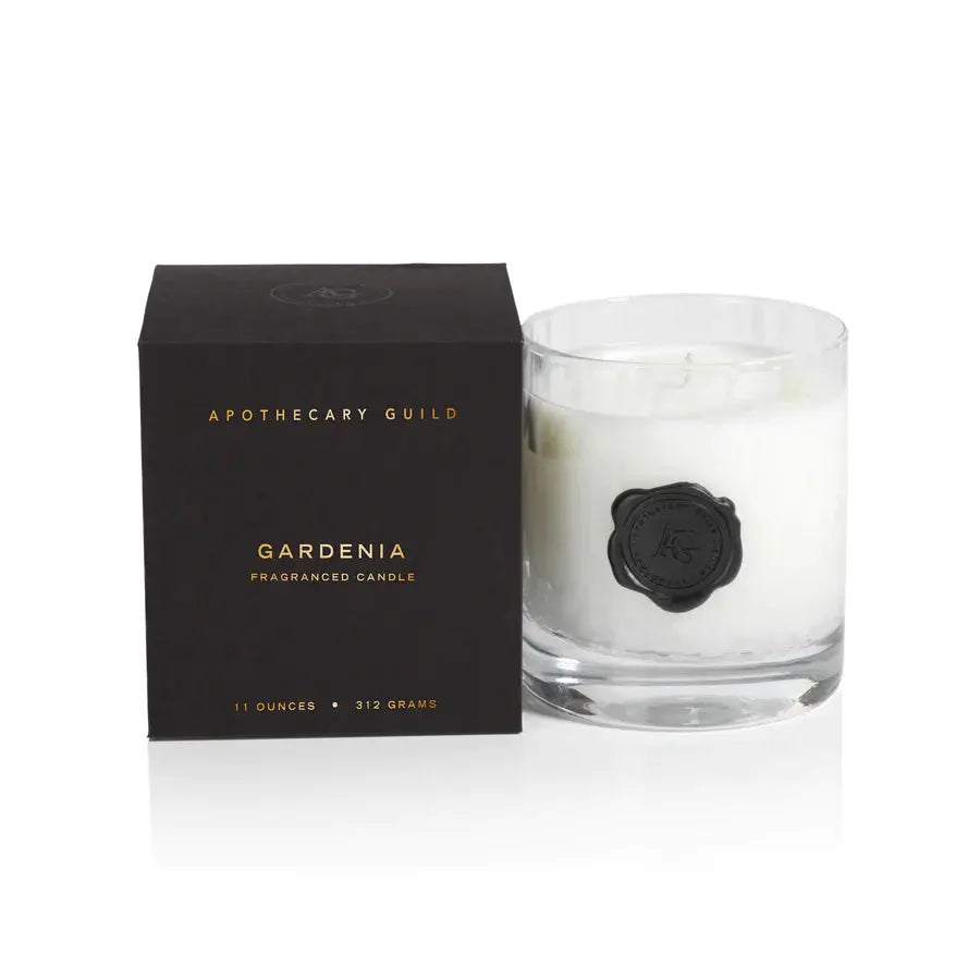 Apothecary Guild Opal Glass Candle Jar in Gift Box Home Crush