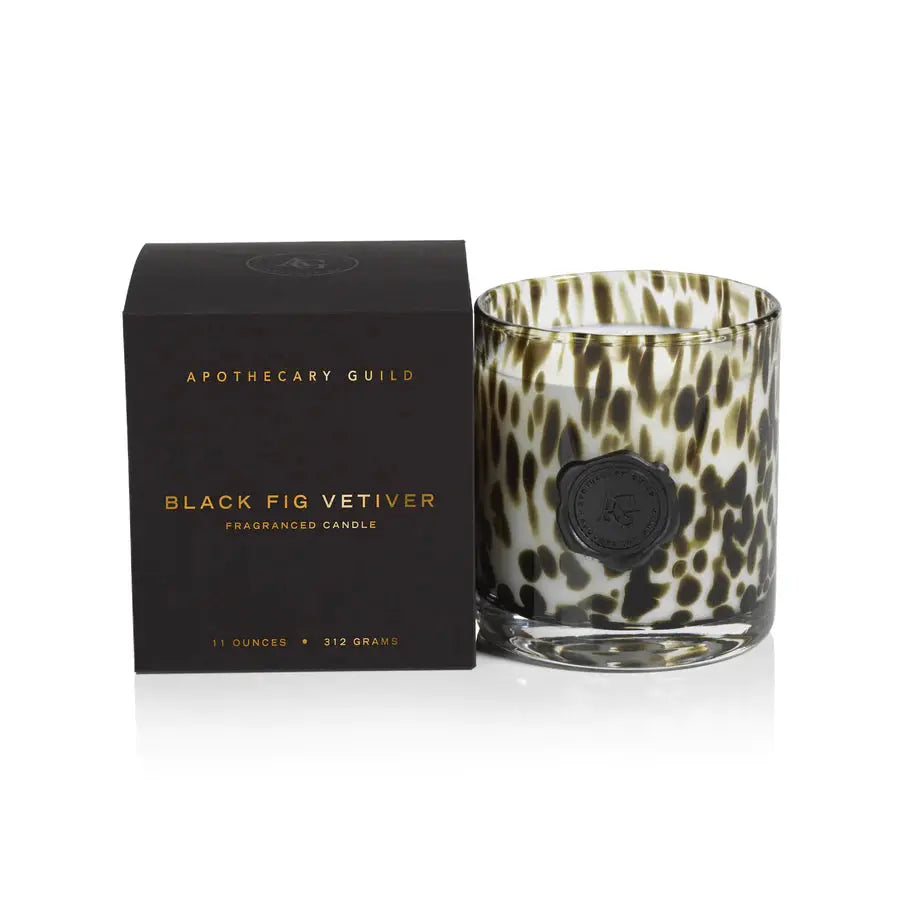 Apothecary Guild Opal Glass Candle Jar in Gift Box Home Crush