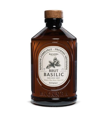 Raw Basil Syrup - Organic - 400ml Bacanha