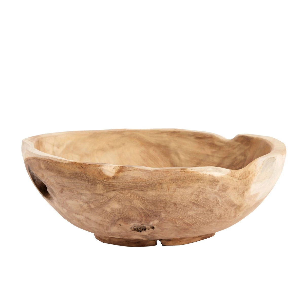 Natural Salad Bowl Teak Root BIDKhome